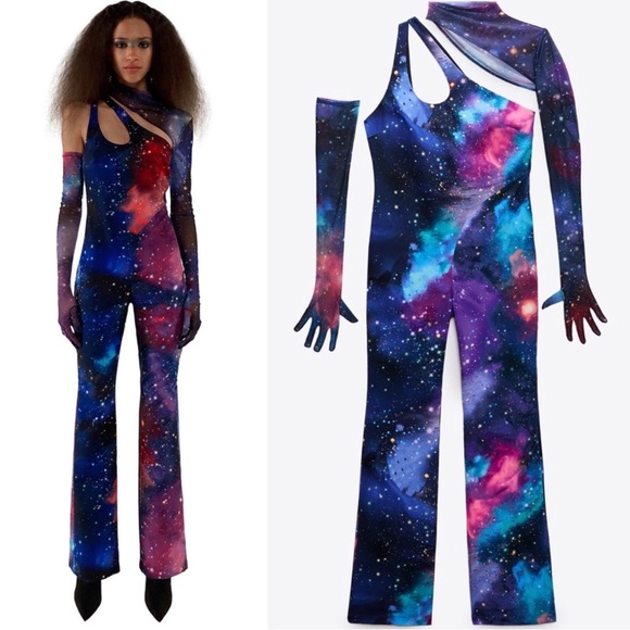 ZARA Galactica Costume Jumpsuit - Picture 2 of 3